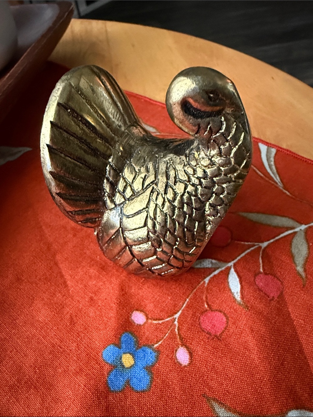 Vintage Turkey Napkin Rings — Set of 8 🦃
